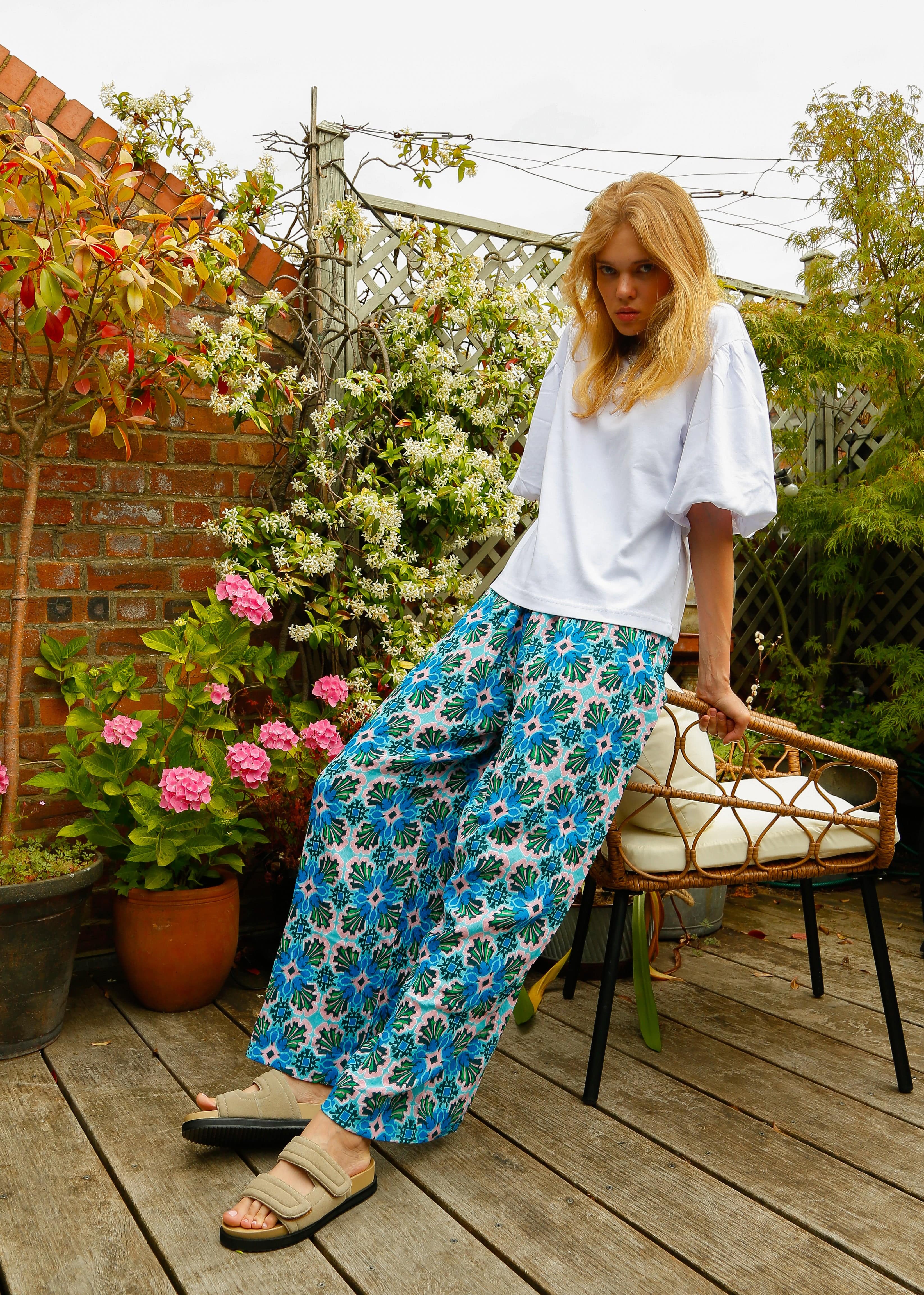 Primrose Park London Paolo Trousers In Shell
