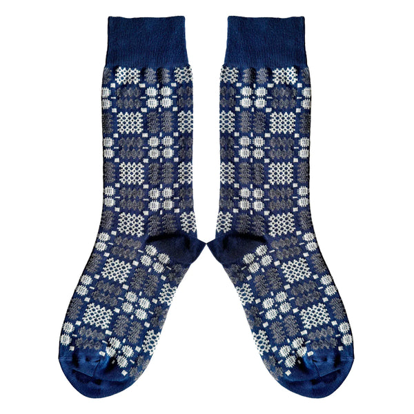 Mabli Carthen Socks - Marine Blue