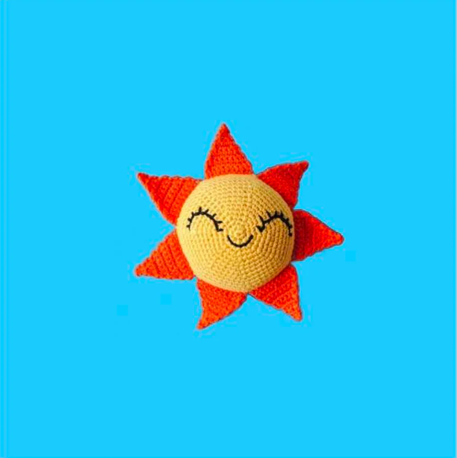 Ware of the Dog Crochet Sun Dog Toy