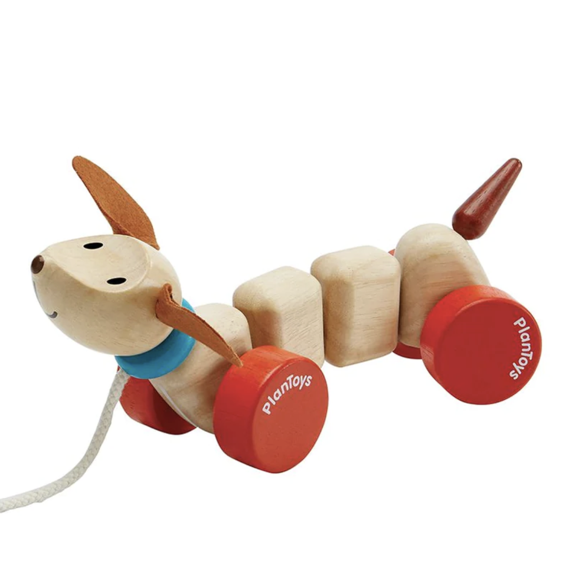 Plan Toys Pull Along Happy Puppy Age 12m +