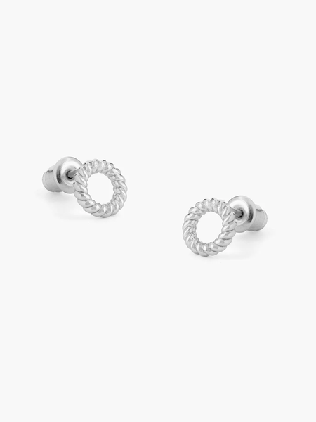 Tutti & Co Sail Earrings - Silver