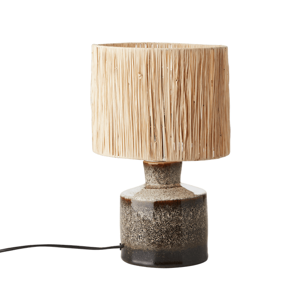 Affari Light Brown Lava Lamp Base & Shade