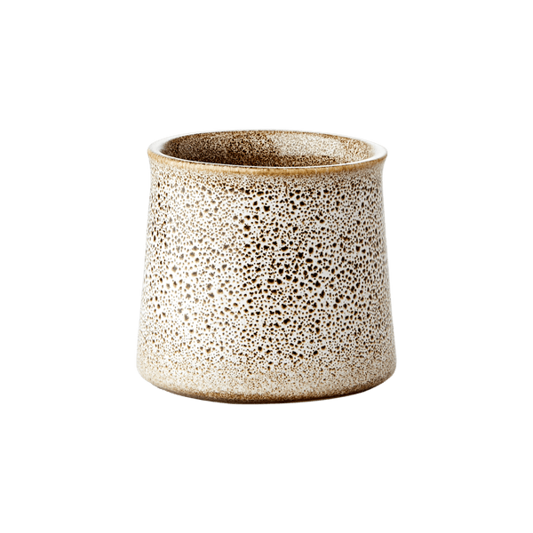 Affari Light Brown Lava Plant Pot