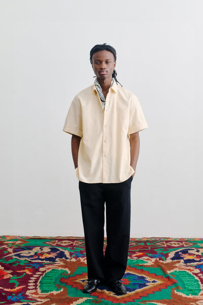 A KIND OF GUISE Elio Shirt Cubed Ivory
