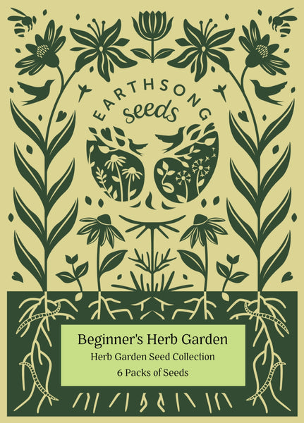 Earthsong seeds Beginner’s Herb Garden Collection