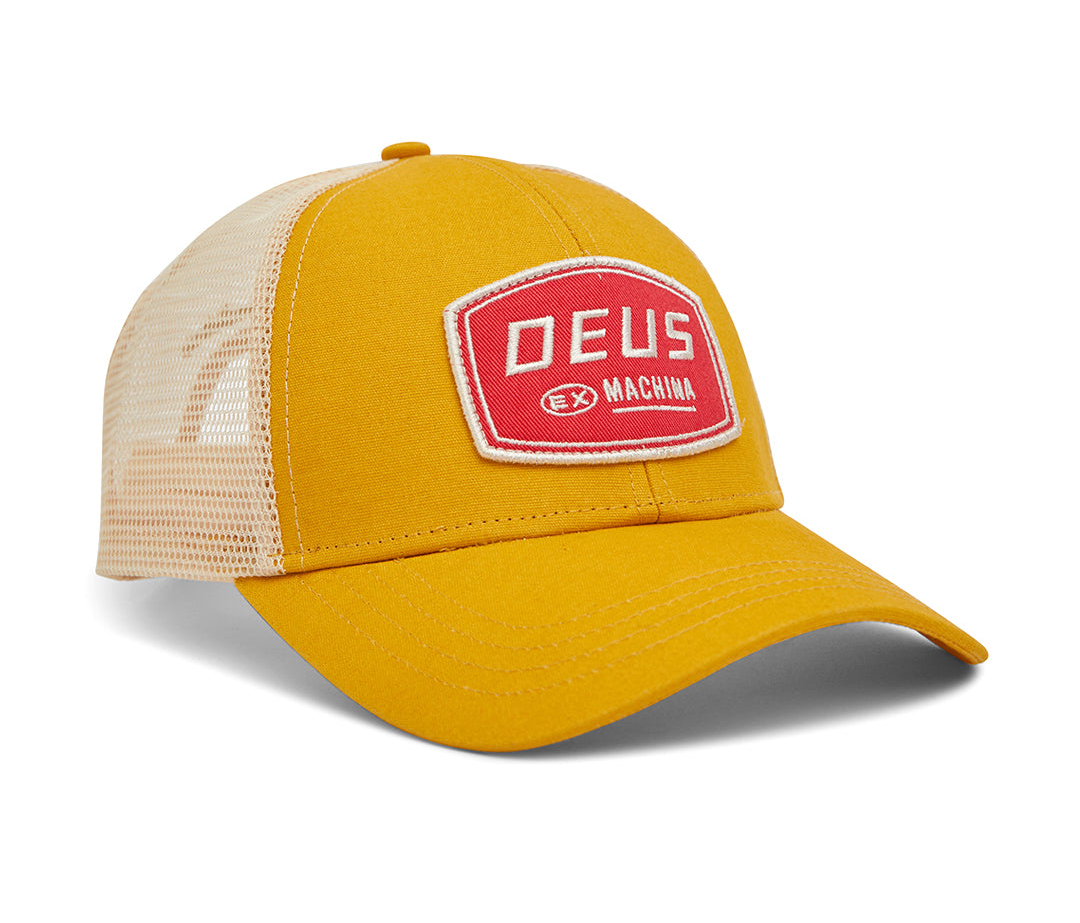 Deus Ex Machina Passenger Trucker Cap (Honey Gold)
