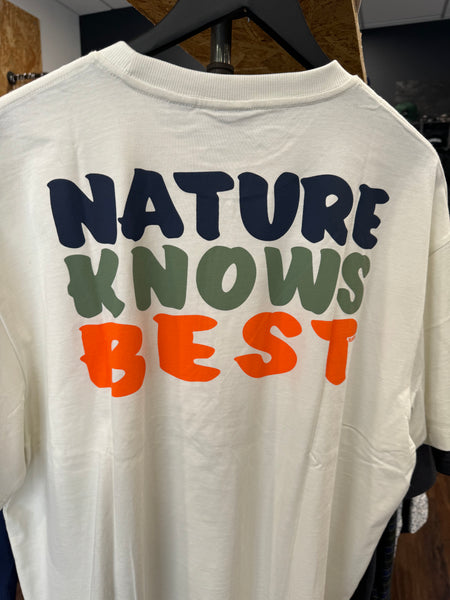 Only & Sons Nature Knows Best T-shirt In Ecru