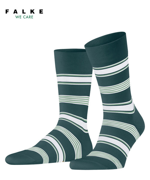 Falke Mulberry Marina Stripe Socks