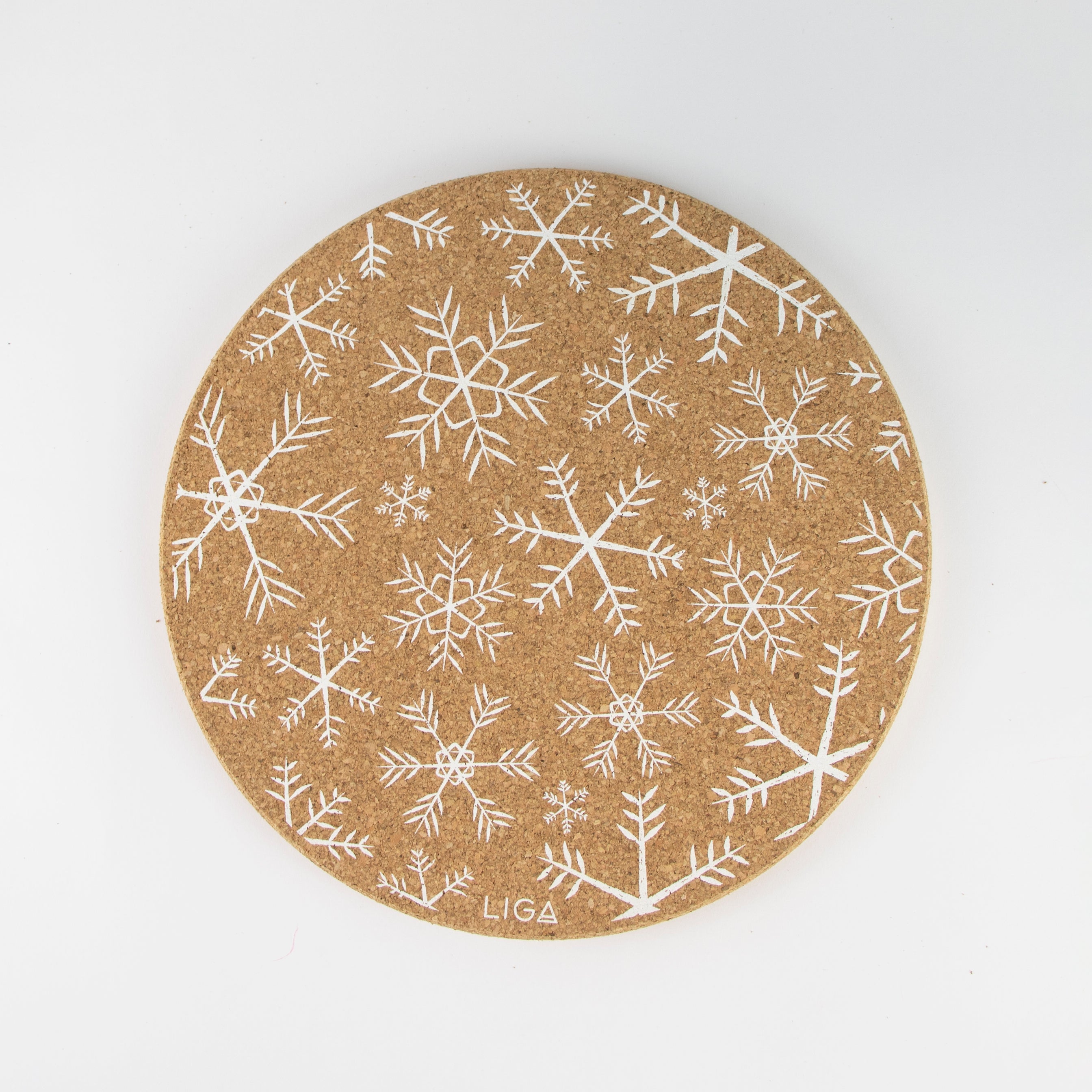 LIGA Cork Placemat Snowflake