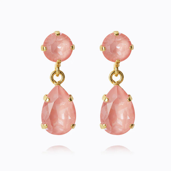 Caroline Svedbom Mini Drop Earrings In Flamingo Ignite