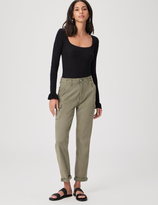 Paige Jeans Paige Jeans - Drew Cargo Jeans - Ivy Green