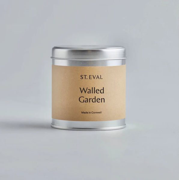 St Eval Candle Company - Walled Garden Scented Tin Candle