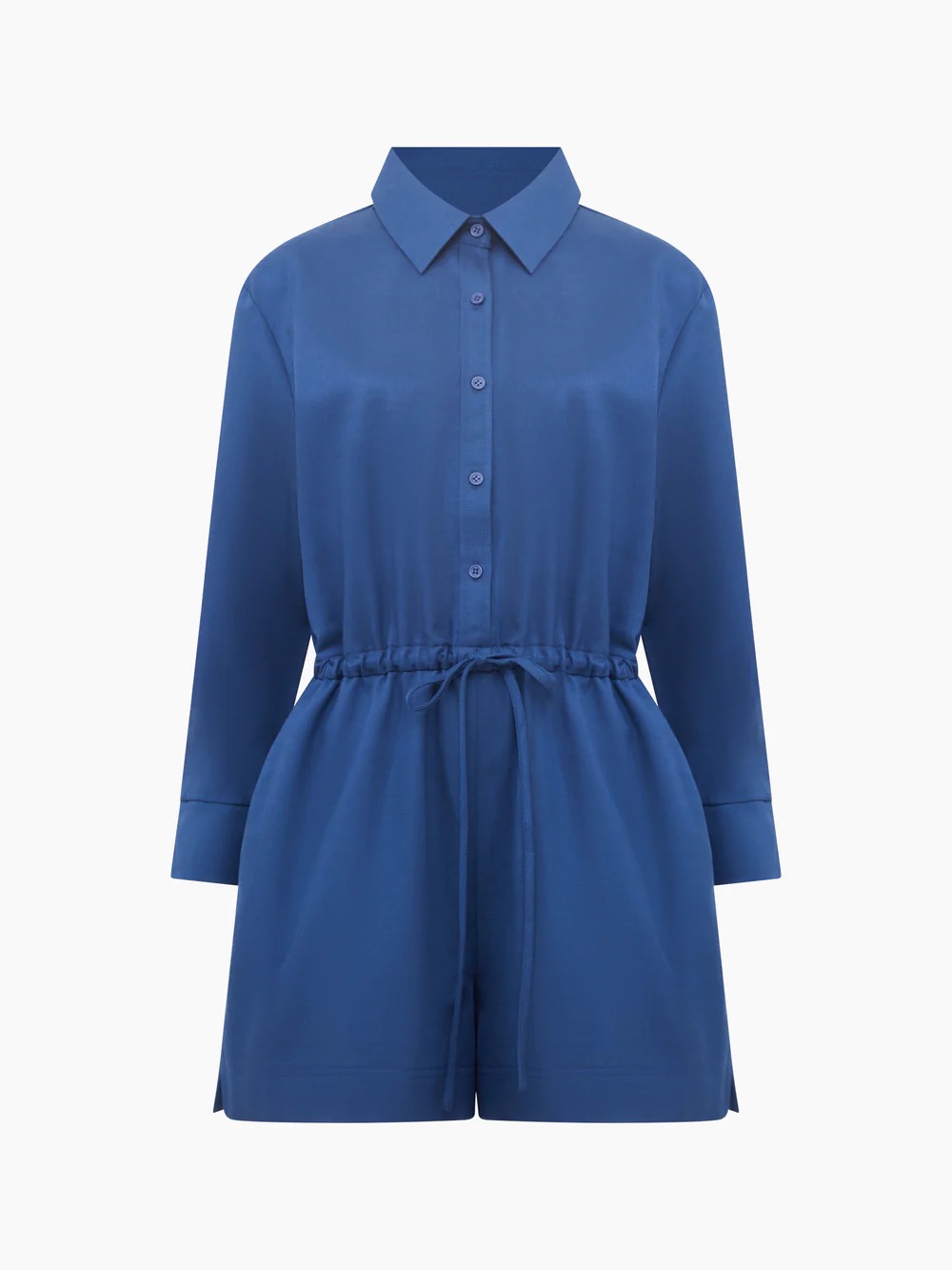 French Connection Bodie Blend Playsuit | Midnight Blue