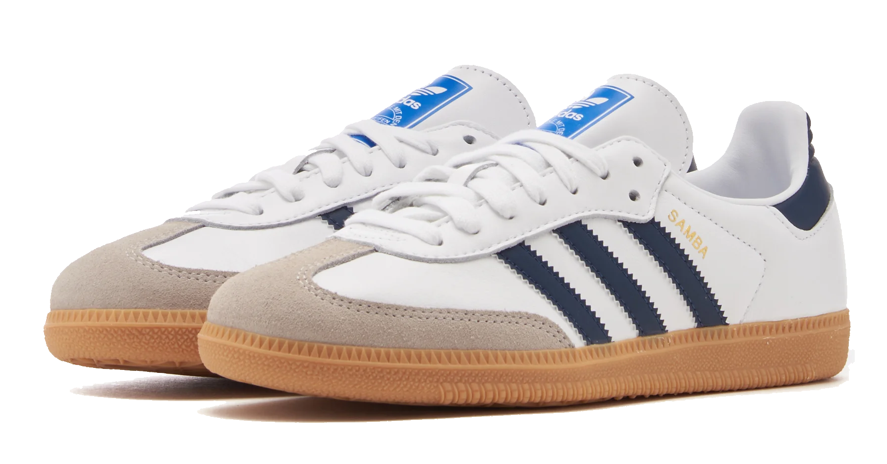 Adidas Adidas Samba Og Cloud White, Night Indigo & Gum