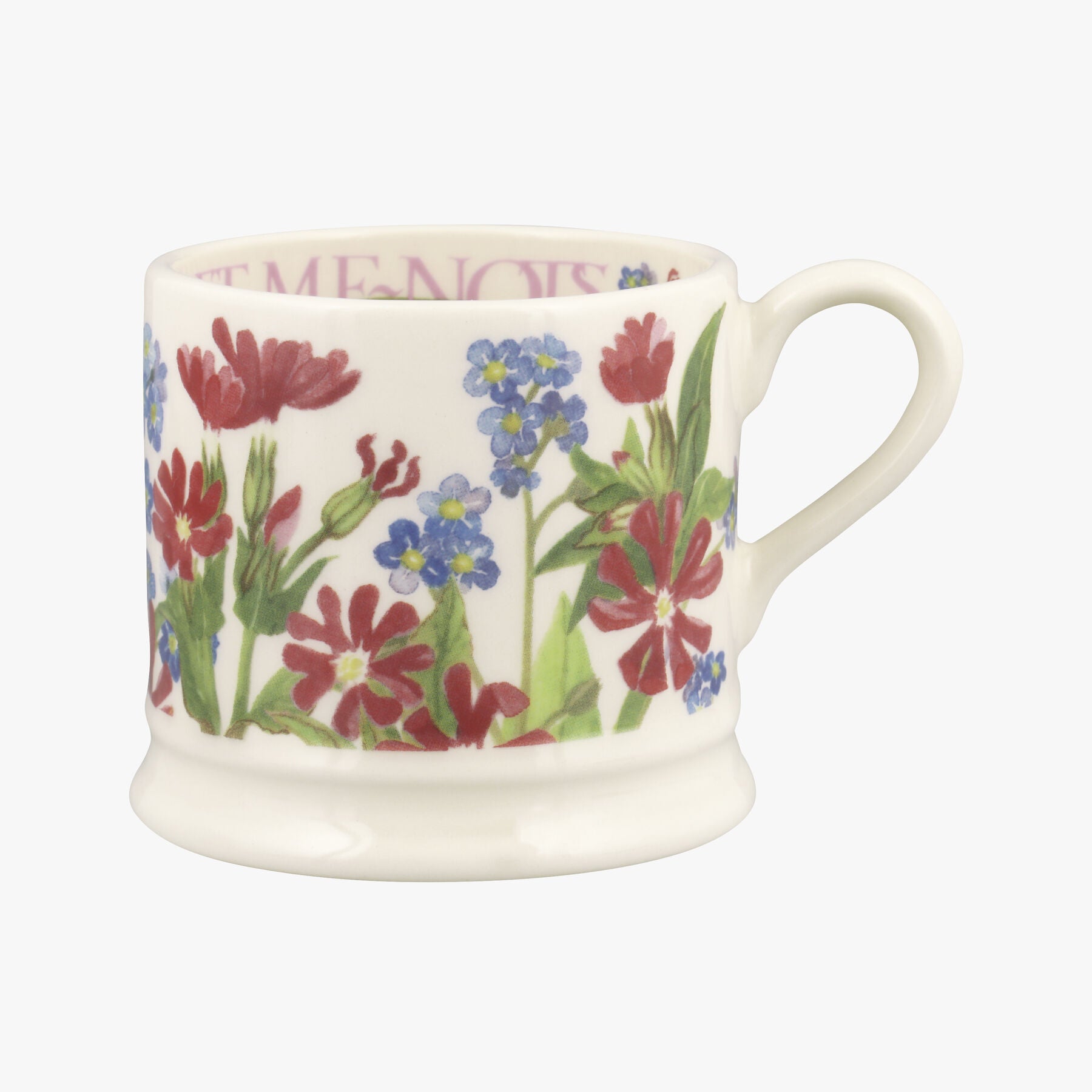Emma Bridgewater Small Forget Me Not and Red Campion Mug
