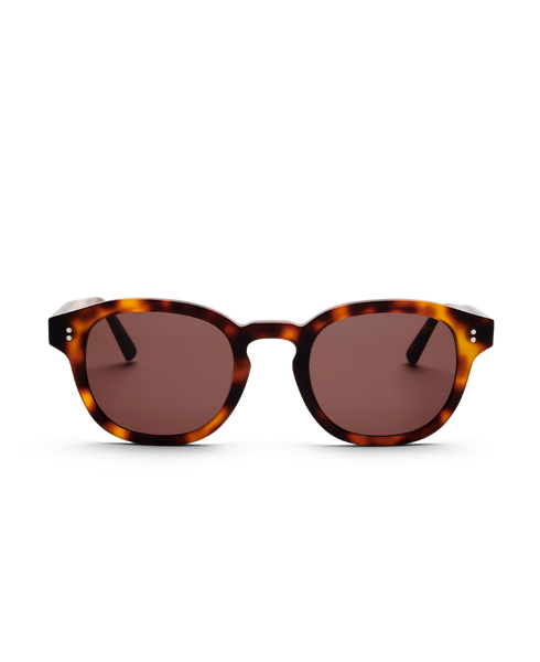 MESSYWEEKEND Sunglasses Billie In Tortoise W. Brown Lenses
