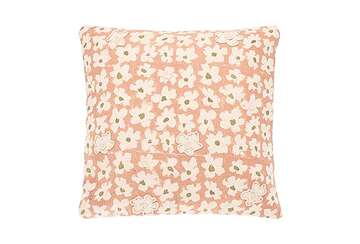 Waltons of Yorkshire Blush Pink Daisy Cushion