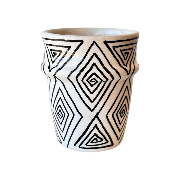 Artisan Stories Maze Hand Painted Cup