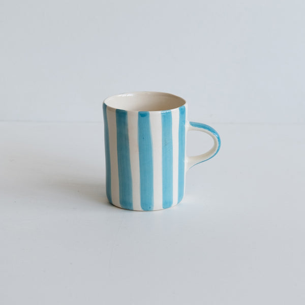 Musango Demi Candy Stripe Mug - Turquoise