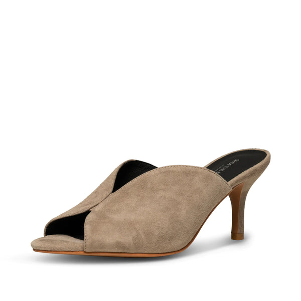 Shoe The Bear Valentine Suede Sandal Heels - Taupe
