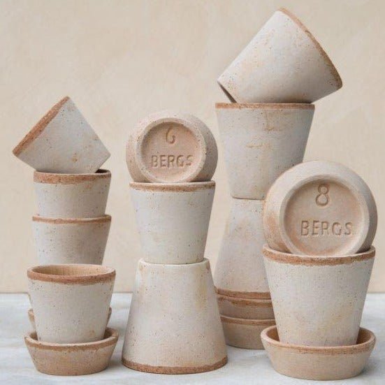 Bergs Potter 25cm / Saucer Julie Terracotta Pot