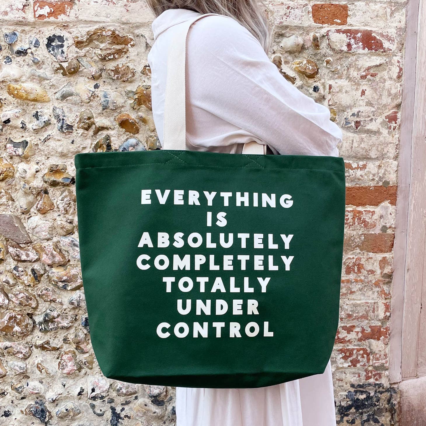 ALPHABETBAGS Everything Is Under Control - Canvas Tote Bag