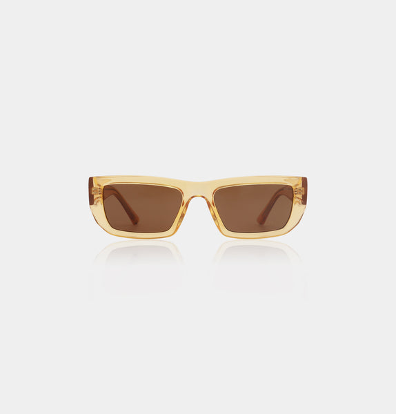 A.Kjaerbede  Fame Sunglasses - Yellow Transparent