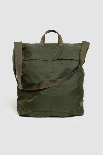 Porter-Yoshida & Company Flex 2way Helmet Bag Olive Drab