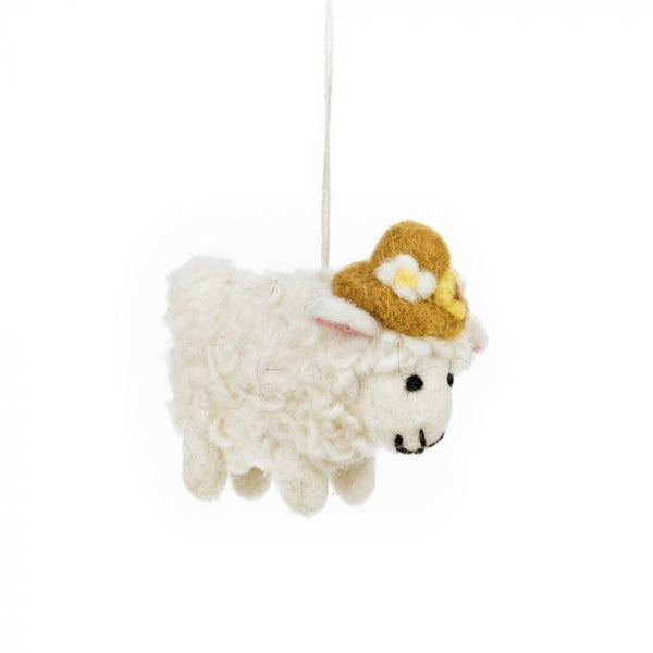 Felt So Good Gloria The Sheep Hanging Felt Decoration