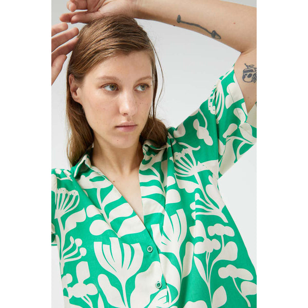 Compania Fantastica | Riley Shirt | Apple Green