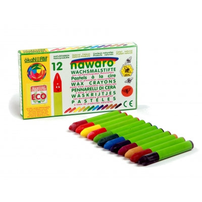 okonorm-nawaro-wax-crayons-12-colour-pack