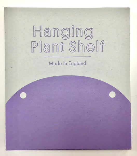 Studio Wald Hanging Plant Shelf - Small/purplewash