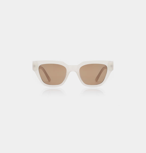 A.Kjaerbede  Kaws Sunglasses - Cream Bone