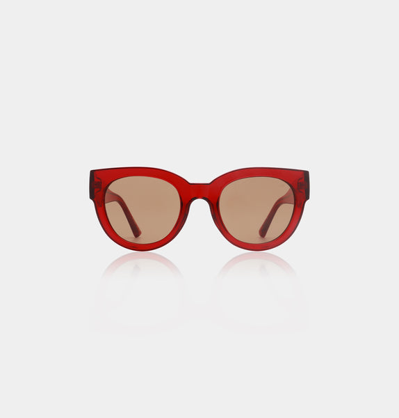 A.Kjaerbede  Lilly Sunglasses - Red Transparent