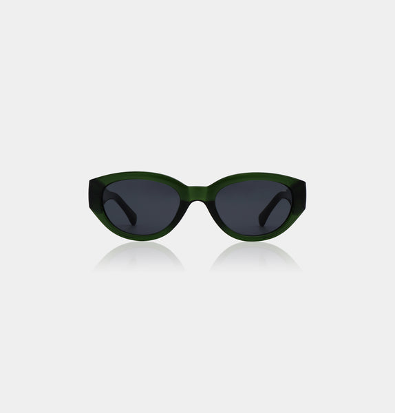 A.Kjaerbede  Winnie Sunglasses - Dark Green Transparent