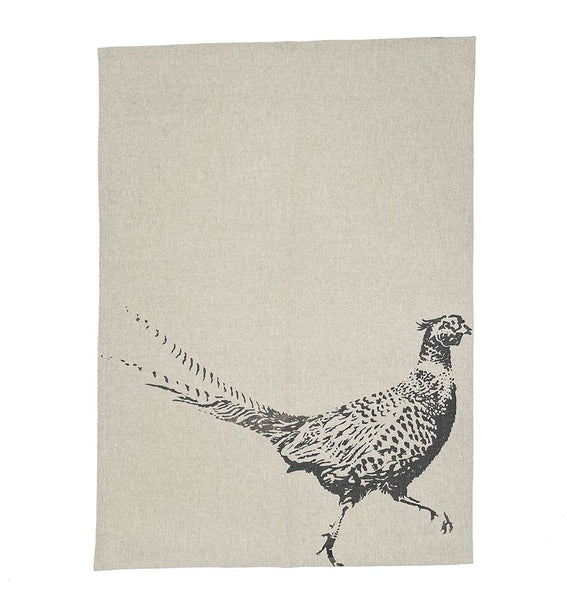 Selbrae House Linen Teatowel - Pheasant