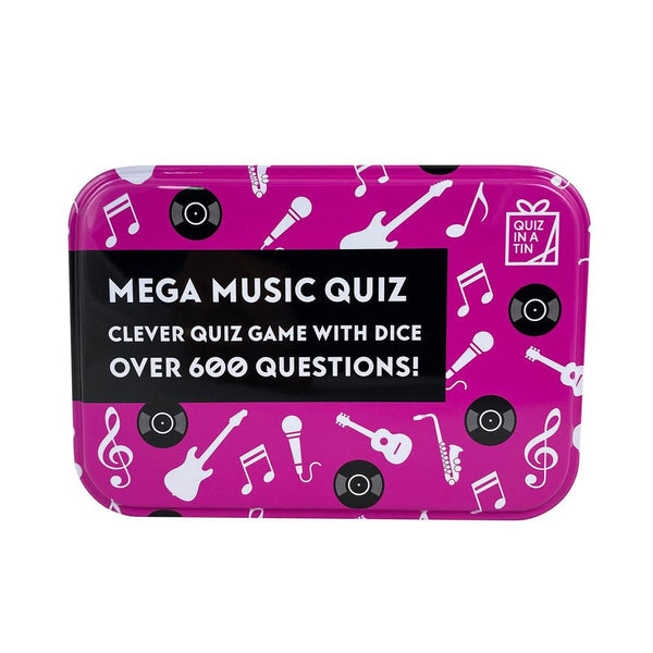 Apples to Pears Quiz In A Tin - Mega Music Quiz