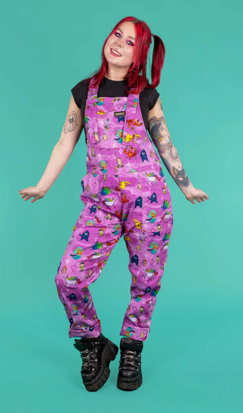 Run and Fly Katie Abey Word Spells Dungarees