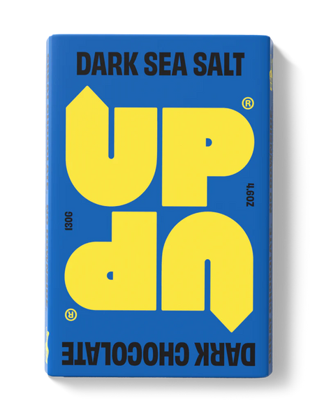 UP UP Up-up Dark Sea Salt Chocolate