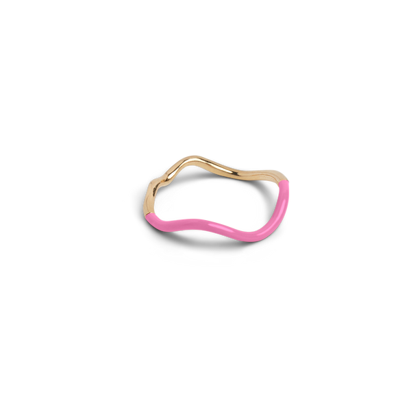 Enamel Copenhagen Pink Sway Ring