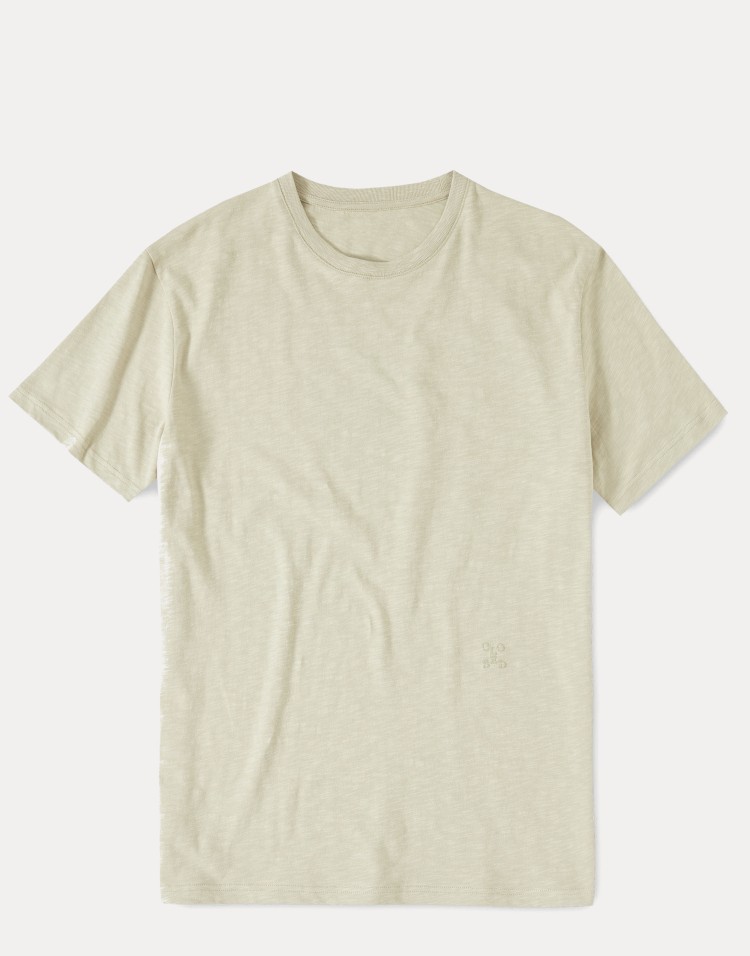 CLOSED  T-shirt Jersey - Coton Bio - Vert Pale