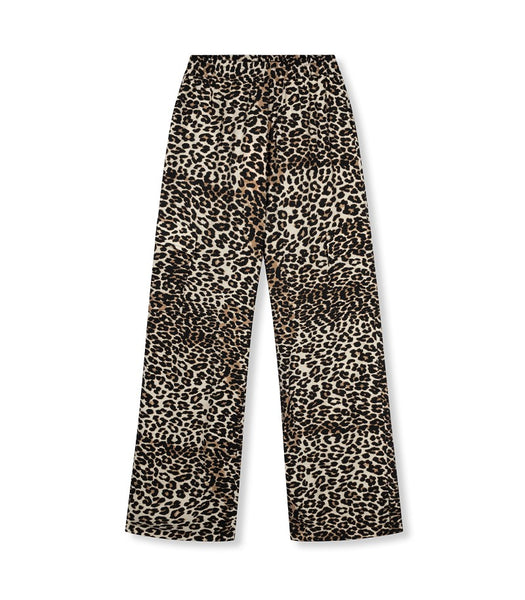 REFINED DEPARTMENT | Yuma Flowy Pants - Leopard