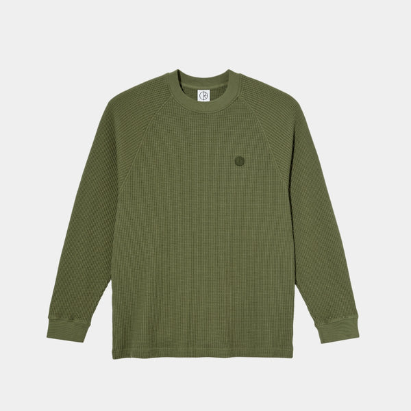 Polar Skate Co Dan Ls T-shirt - Army Green