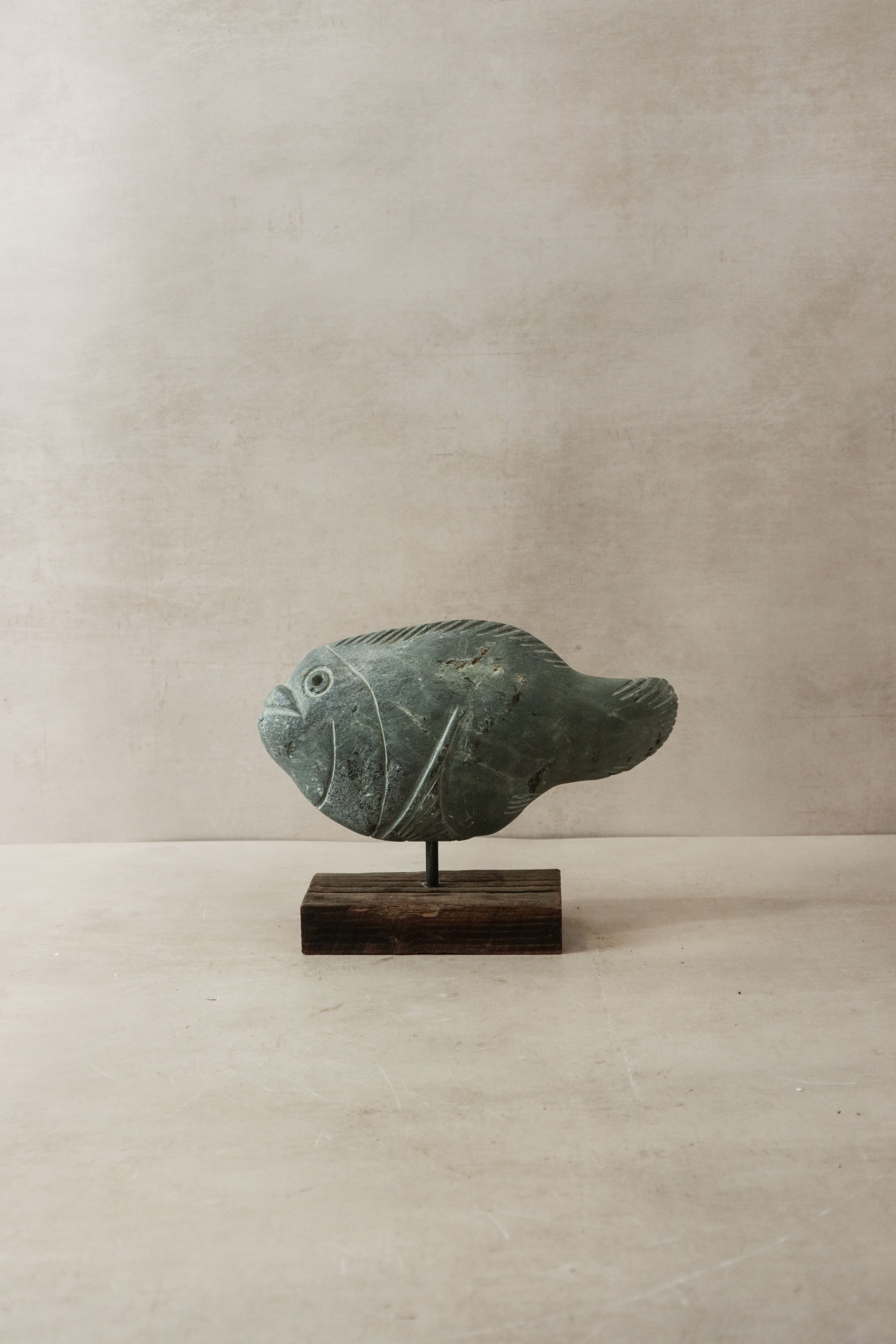 botanicalboysuk Stone Fish Sculpture - Zimbabwe - 30.3