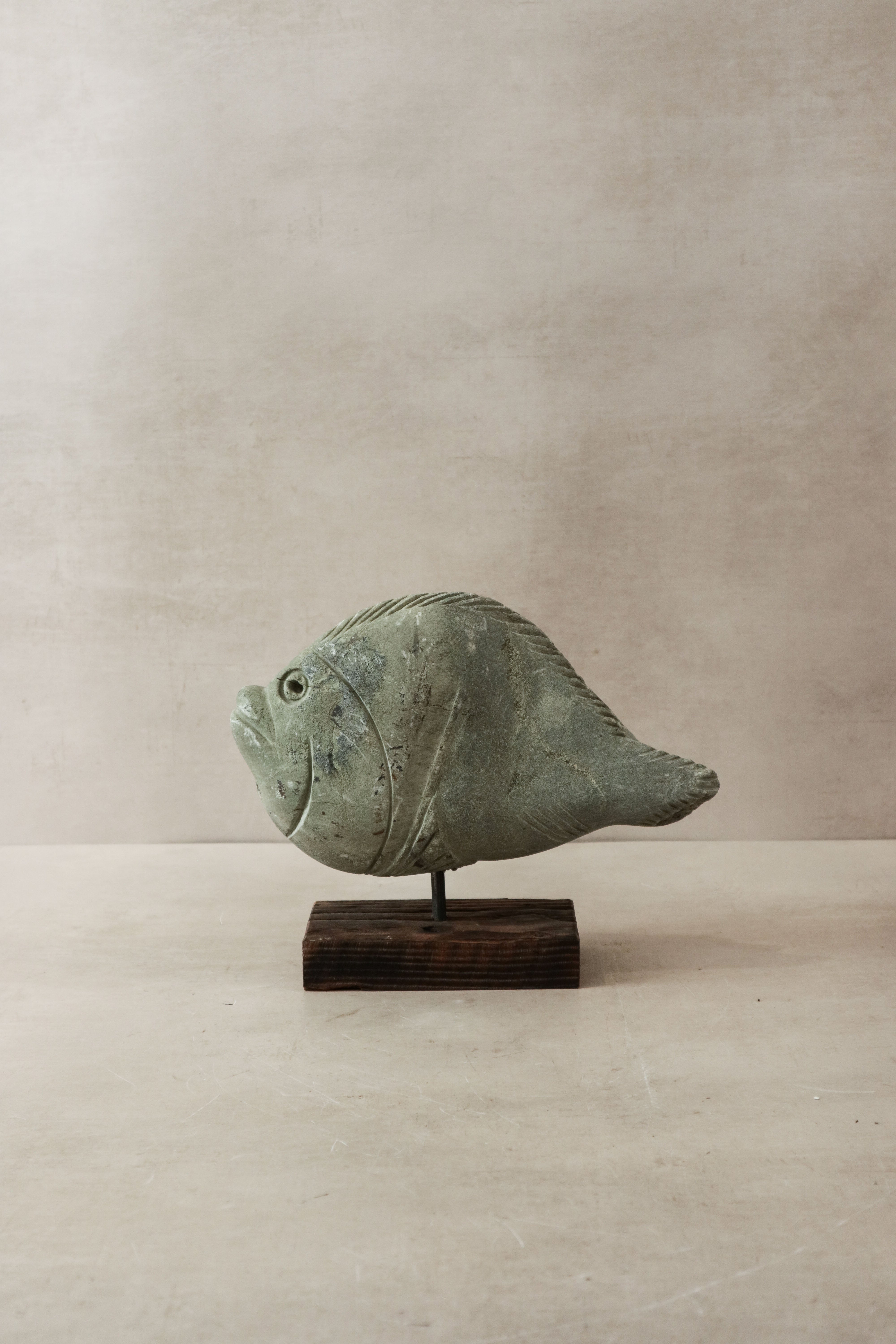 botanicalboysuk Stone Fish Sculpture - Zimbabwe - 31.3