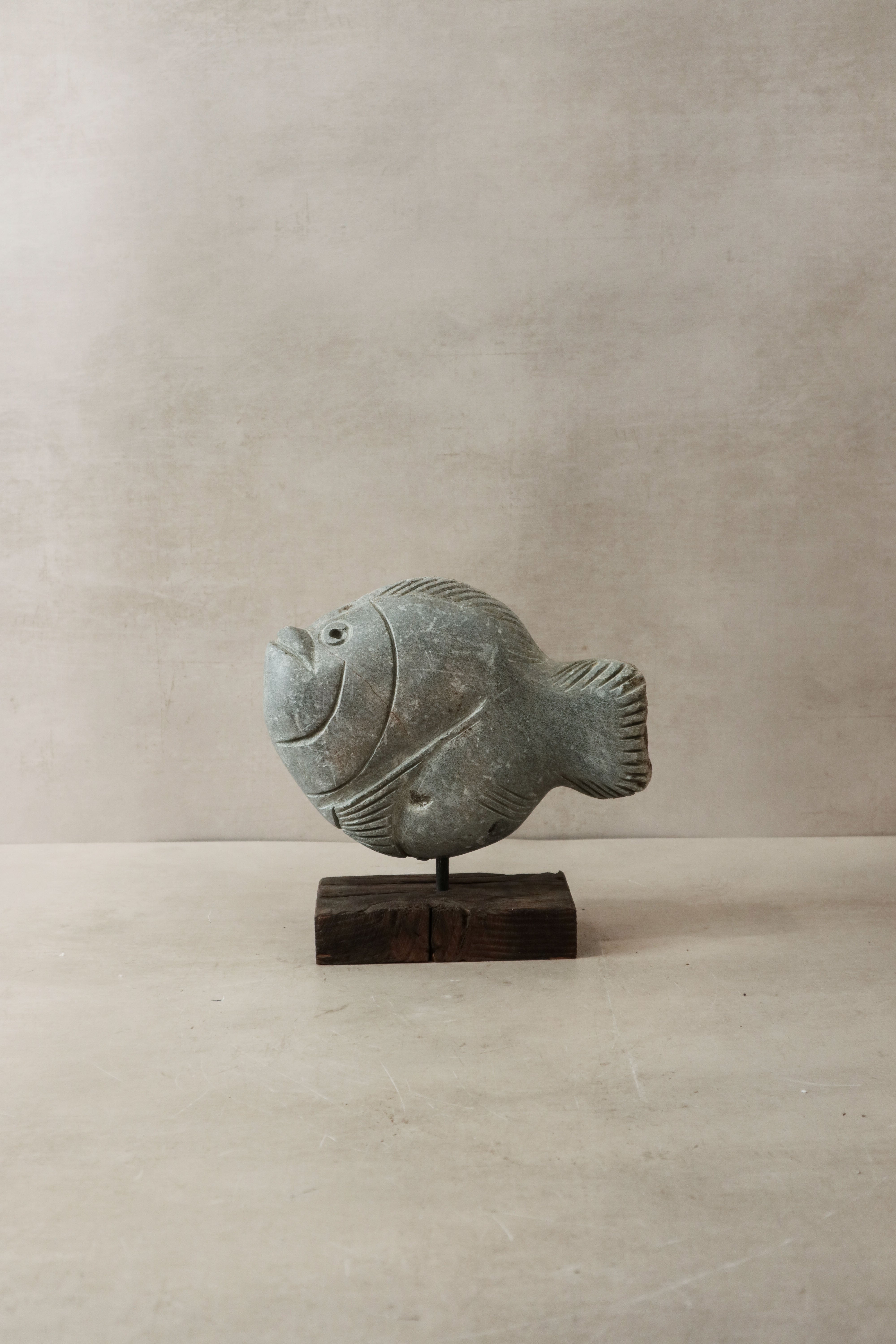 botanicalboysuk Stone Fish Sculpture - Zimbabwe - 31.6