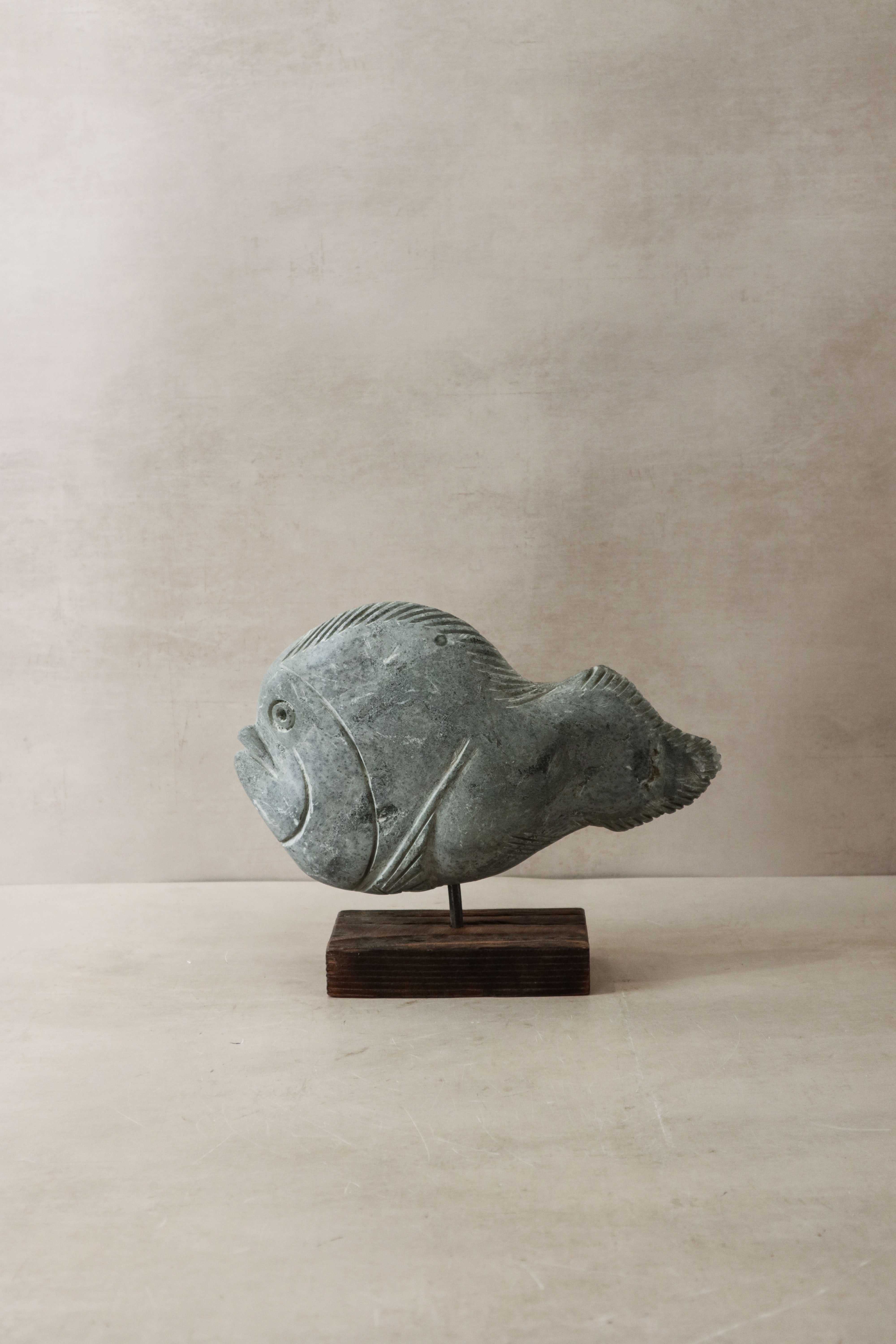 botanicalboysuk Stone Fish Sculpture - Zimbabwe - 33.5