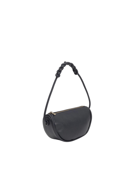 Nice Things Ecoleather Bag with Special Hanger In Navy