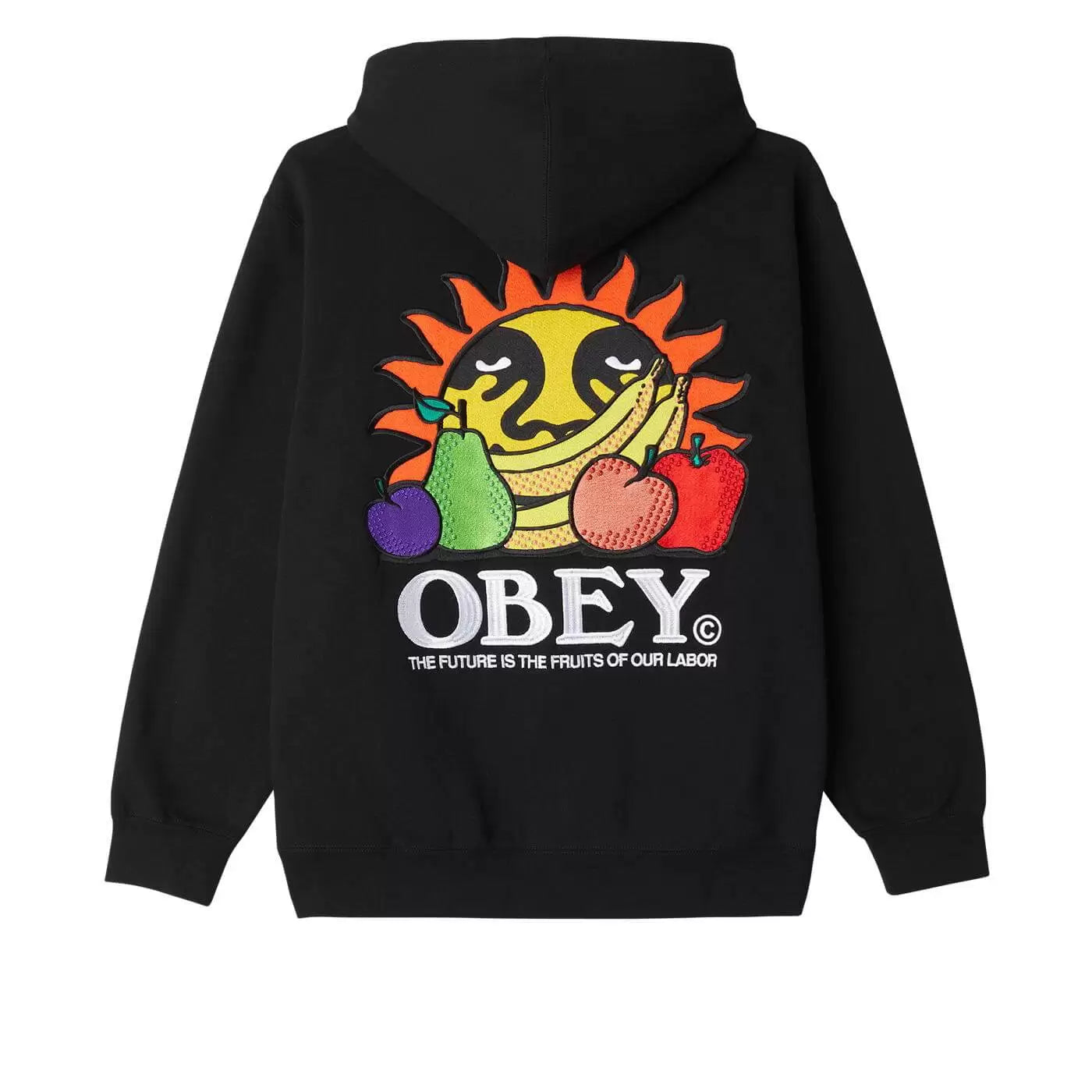 obey-our-labor-hooded-sweat-black