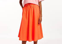 Essentiel Antwerp Essentiel Antwerp Fuchsia Mid-length Skirt